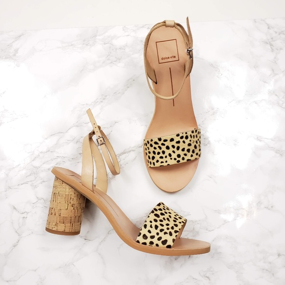 dolce vita jali block heel sandals